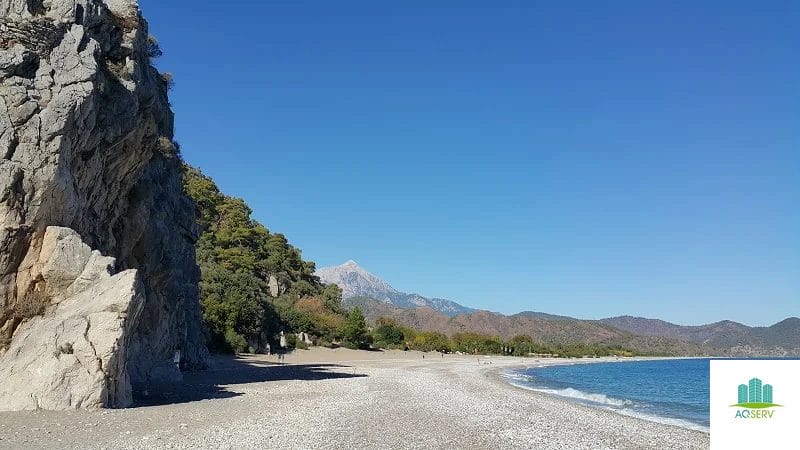 شاطئ أوليمبوس في أنطاليا